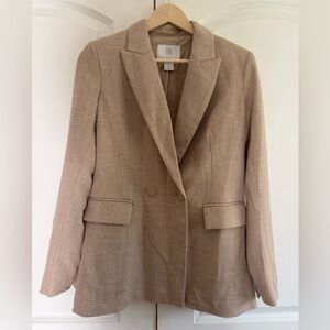 House of Harlow 1960 Tan Blazer Career Suit Camel